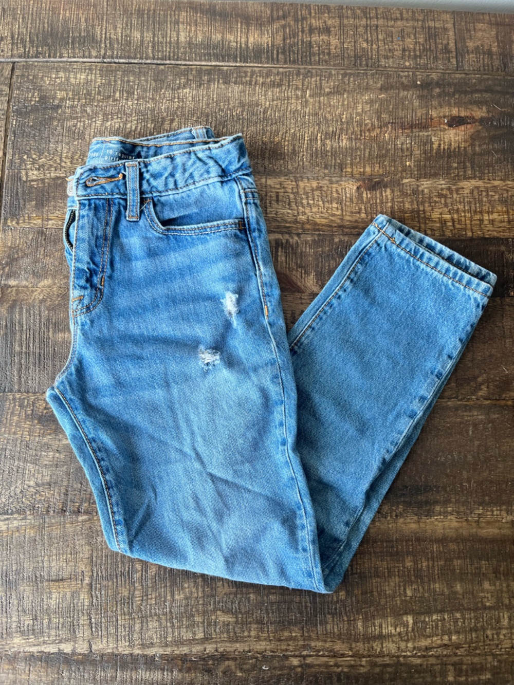GAP Light Blue Kids Distressed Jeans